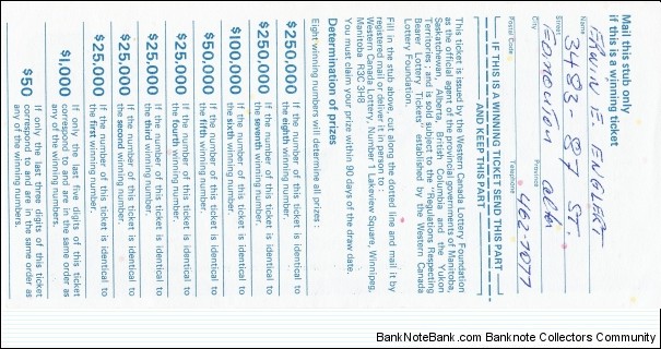 Banknote from Exonumia year 1976