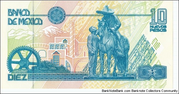 Banknote from Mexico year 1992