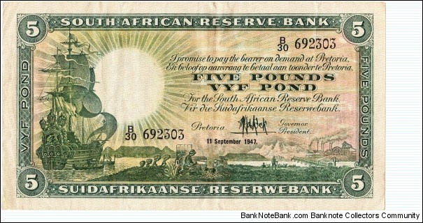 5 pounds Banknote