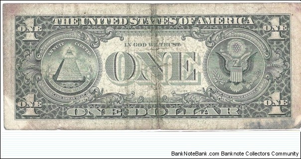 Banknote from USA year 1988