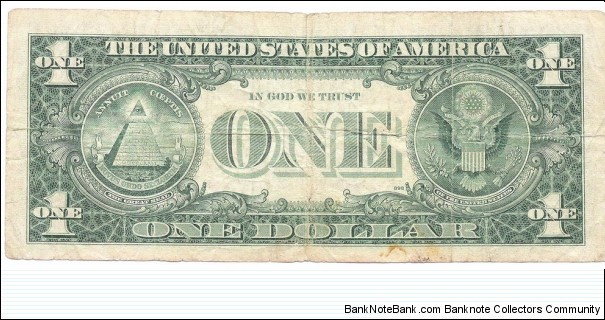 Banknote from USA year 1963