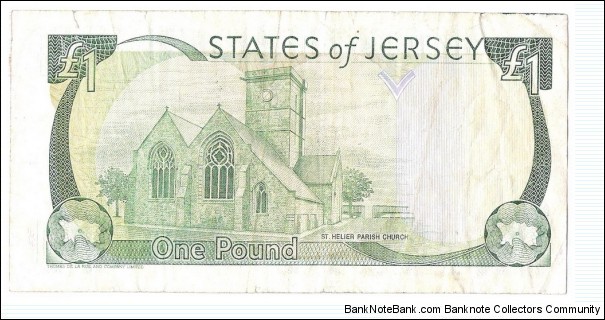 Banknote from Jersey year 1989