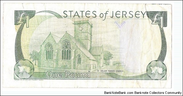 Banknote from Jersey year 1989