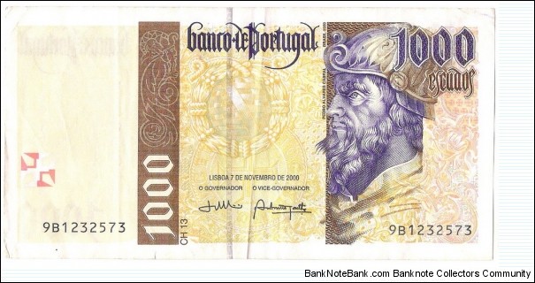 1000 Escudos Banknote