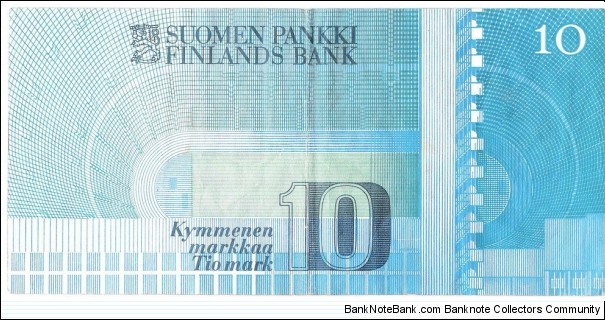 Banknote from Finland year 1986