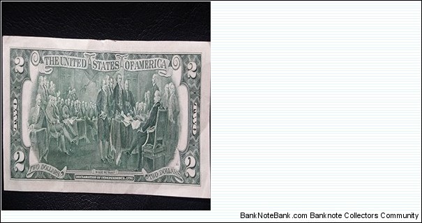 Banknote from USA year 1976