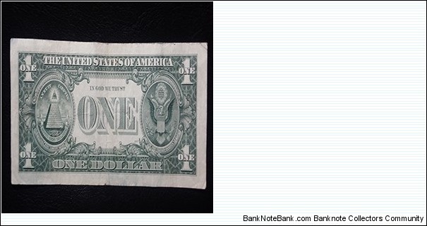 Banknote from USA year 1969