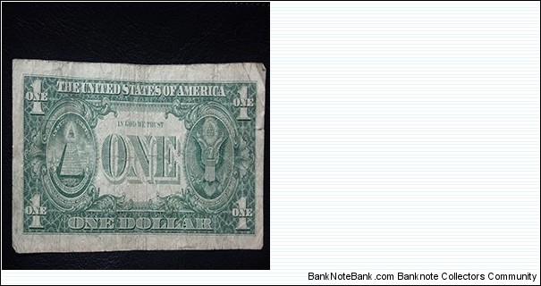 Banknote from USA year 1969