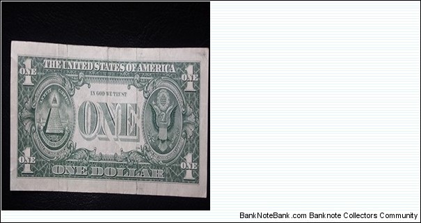 Banknote from USA year 1977