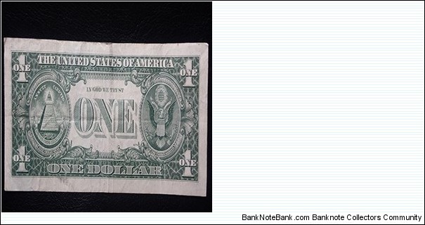 Banknote from USA year 1977