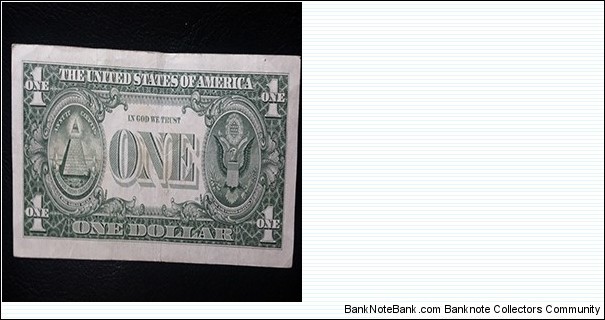 Banknote from USA year 1985