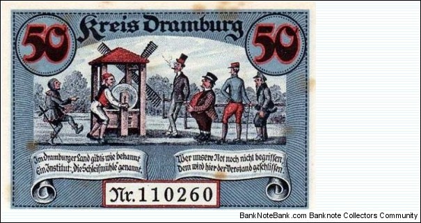 Banknote from Germany year 1920