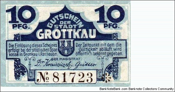 Banknote from Germany year 1921