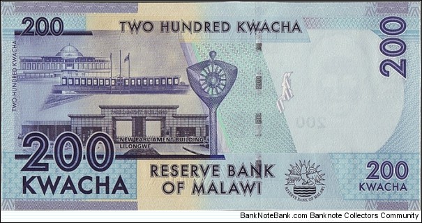 Banknote from Malawi year 2013
