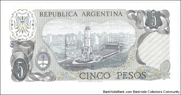 Banknote from Argentina year 1973