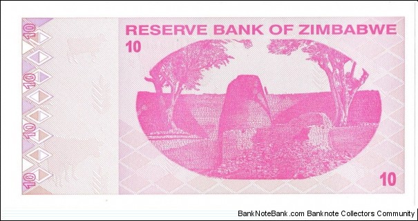 Banknote from Zimbabwe year 2009