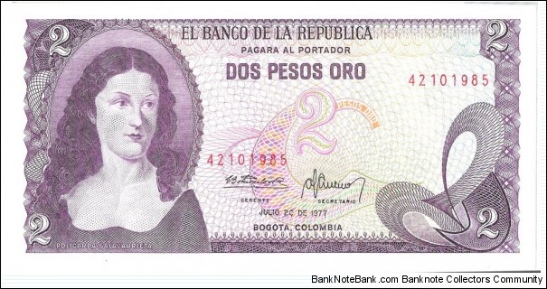 2 Pesos Banknote