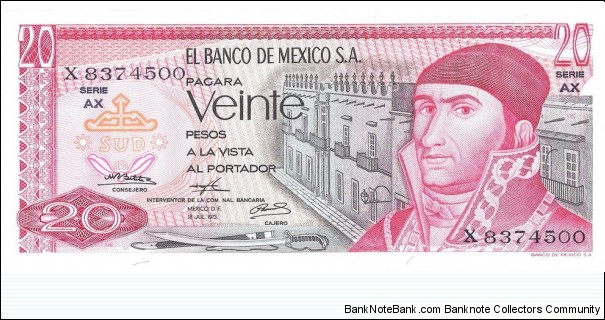 20 Pesos Banknote