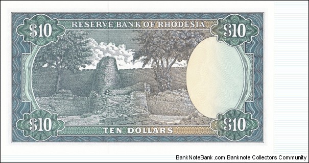 Banknote from Rhodesia year 1979