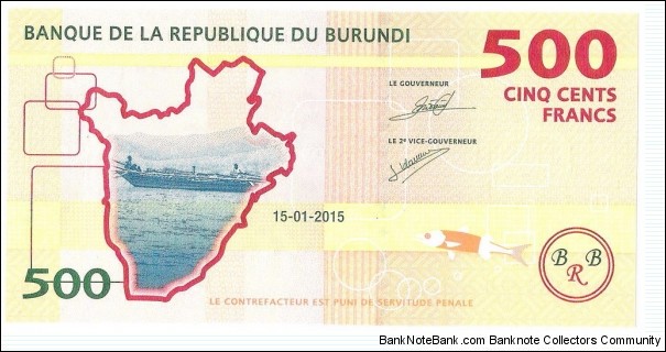 500 Francs Banknote