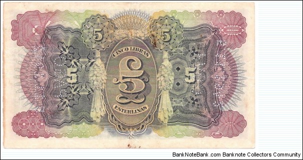 Banknote from Mozambique year 1934