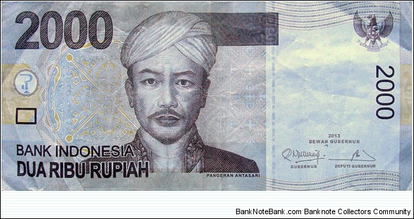 2000 Rupiah Banknote