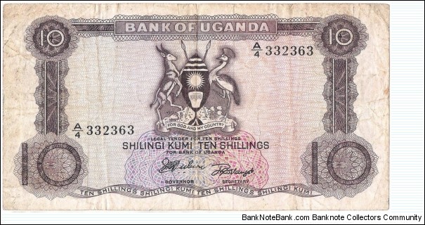 10 Shillings(1966) Banknote