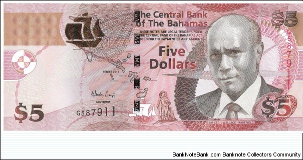 5 Dollars Banknote