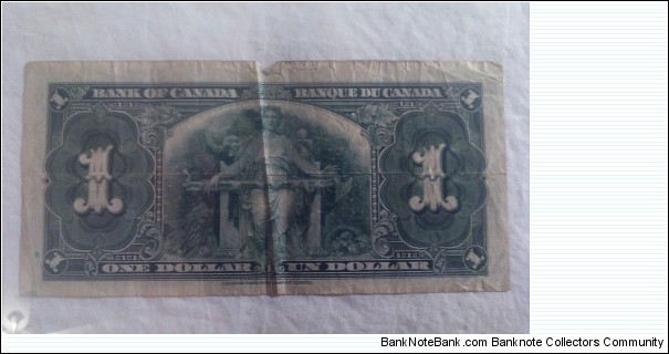 Banknote from Canada year 1937