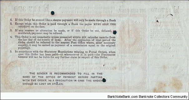Banknote from Malaysia year 1946