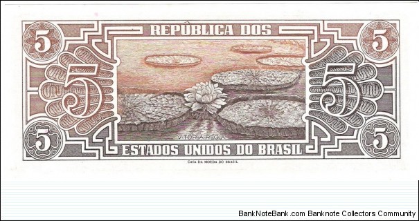 Banknote from Brazil year 1962