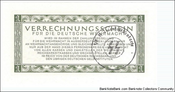 Banknote from Germany year 1944