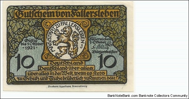 Banknote from Germany year 0