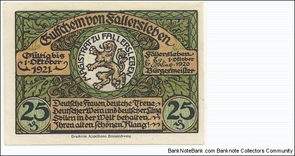 Banknote from Germany year 0