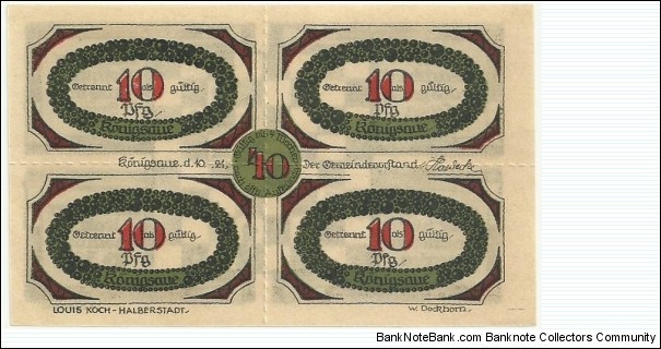 Banknote from Germany year 0