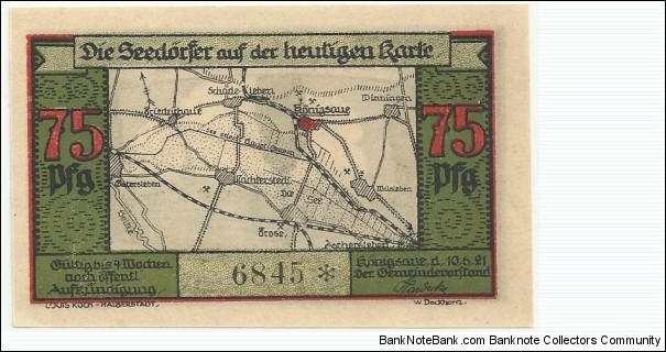 Banknote from Germany year 0