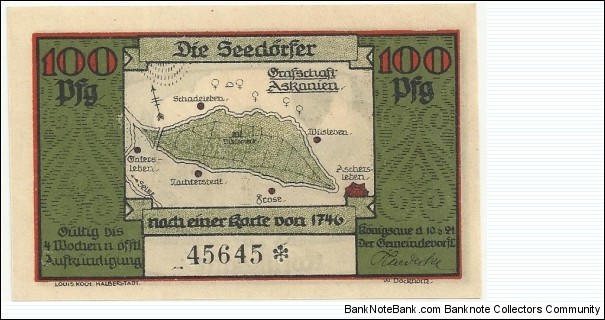 Banknote from Germany year 0