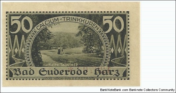 Germany Notgeld-Solbad Serie-b 1921 Banknote