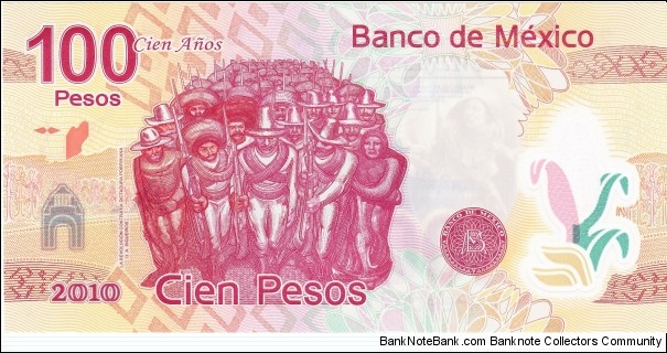 Banknote from Mexico year 2007