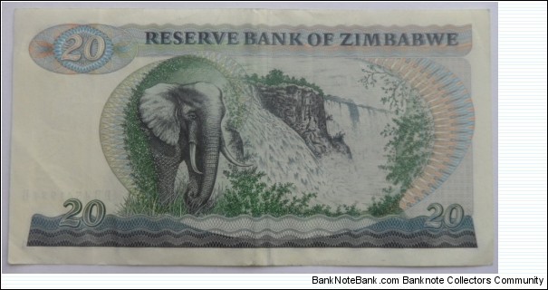 Banknote from Zimbabwe year 1994