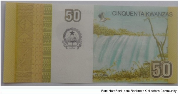 Banknote from Angola year 2012