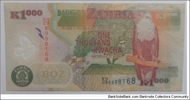 1000 Kwacha Banknote