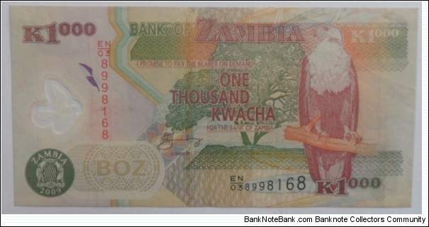 1000 Kwacha Banknote