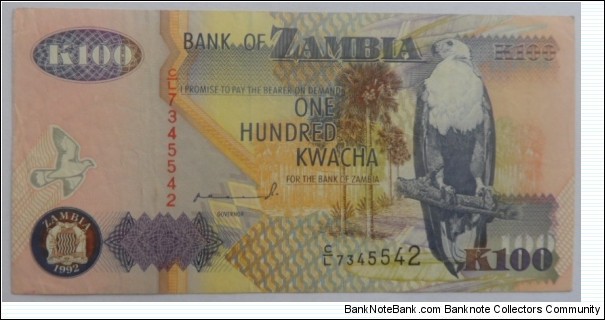 100 Kwacha Banknote