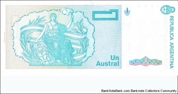 Banknote from Argentina year 1985