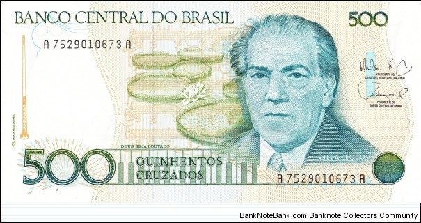 500 cruzados Banknote