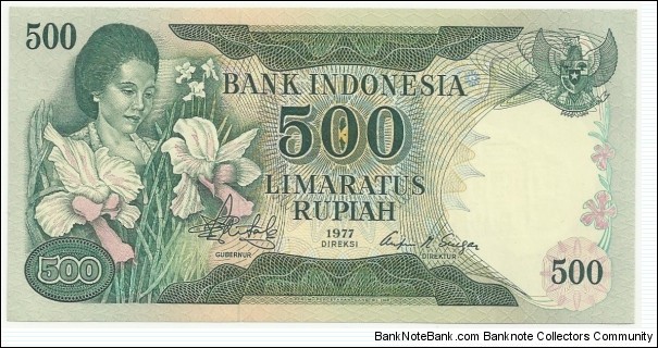 IndonesiaBN 500 Rupiah 1977 Banknote