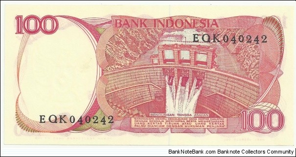 Banknote from Indonesia year 1984