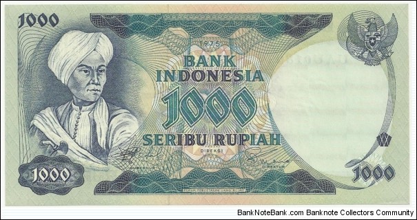 IndonesiaBN 1000 Rupiah 1984 Banknote