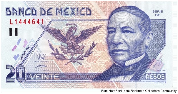 20 pesos Banknote